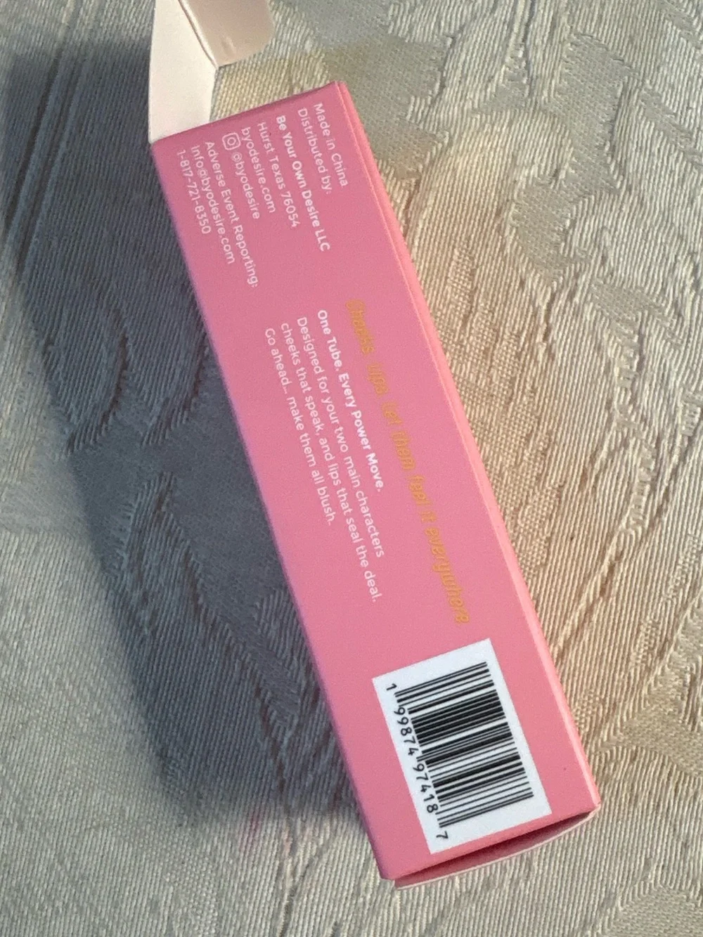 BYOD Blush Concoction Liquid Cream Blush — Passionate Coral BNIB